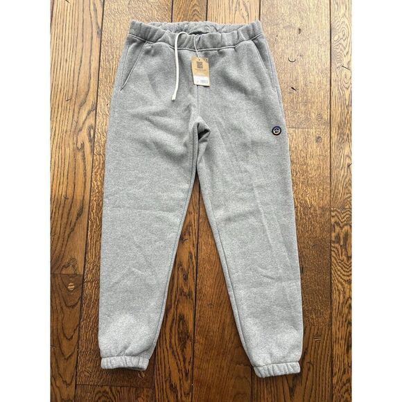 Patagonia Fitz Roy Icon Uprisal Sweatpants Gravel Heather Women's Size XXL NWT - Picture 2 of 7